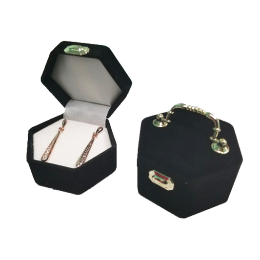 Hexagon Purse Earring Box