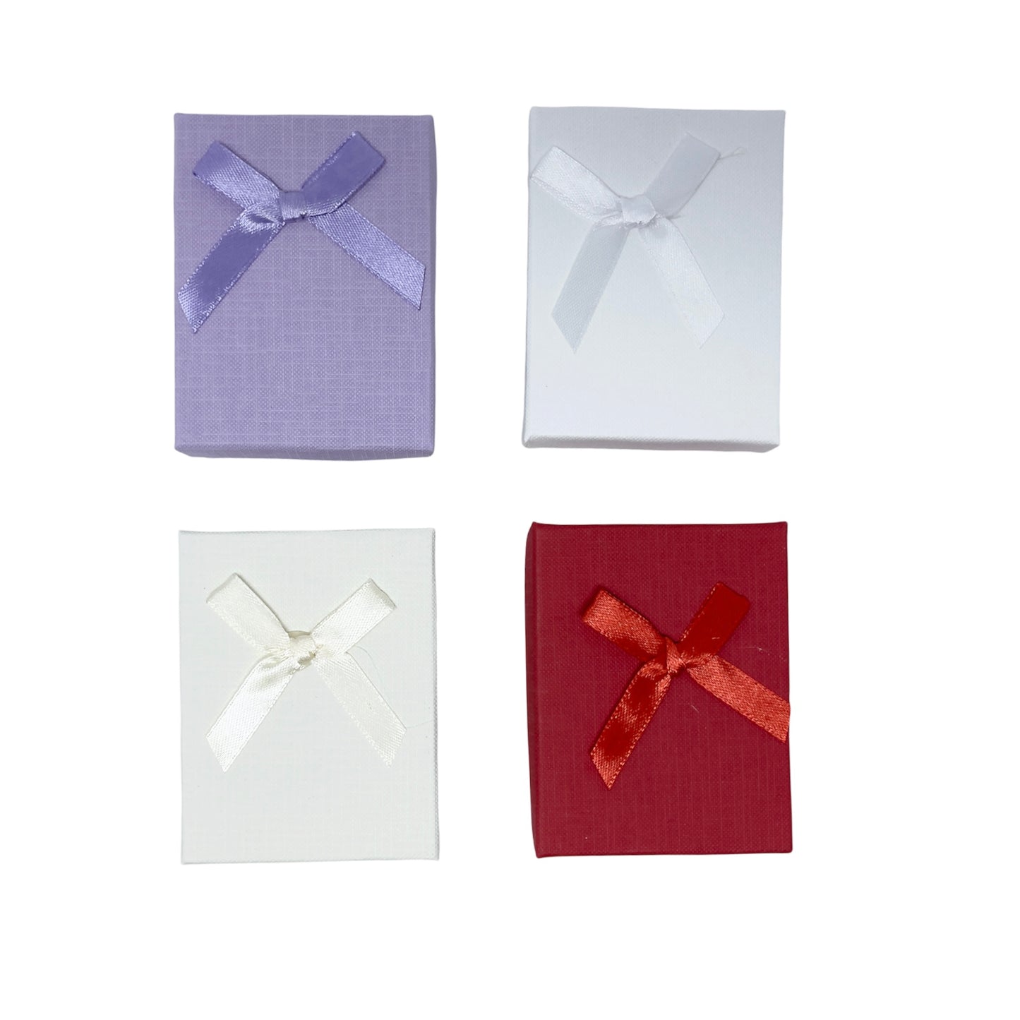 Paper Pendant Set Box - White