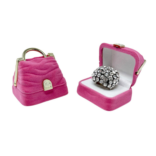 Pink Purse Ring Gift Box