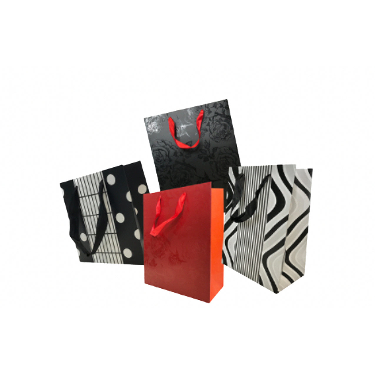 Assorted Patterns Gift Bags - X- Large