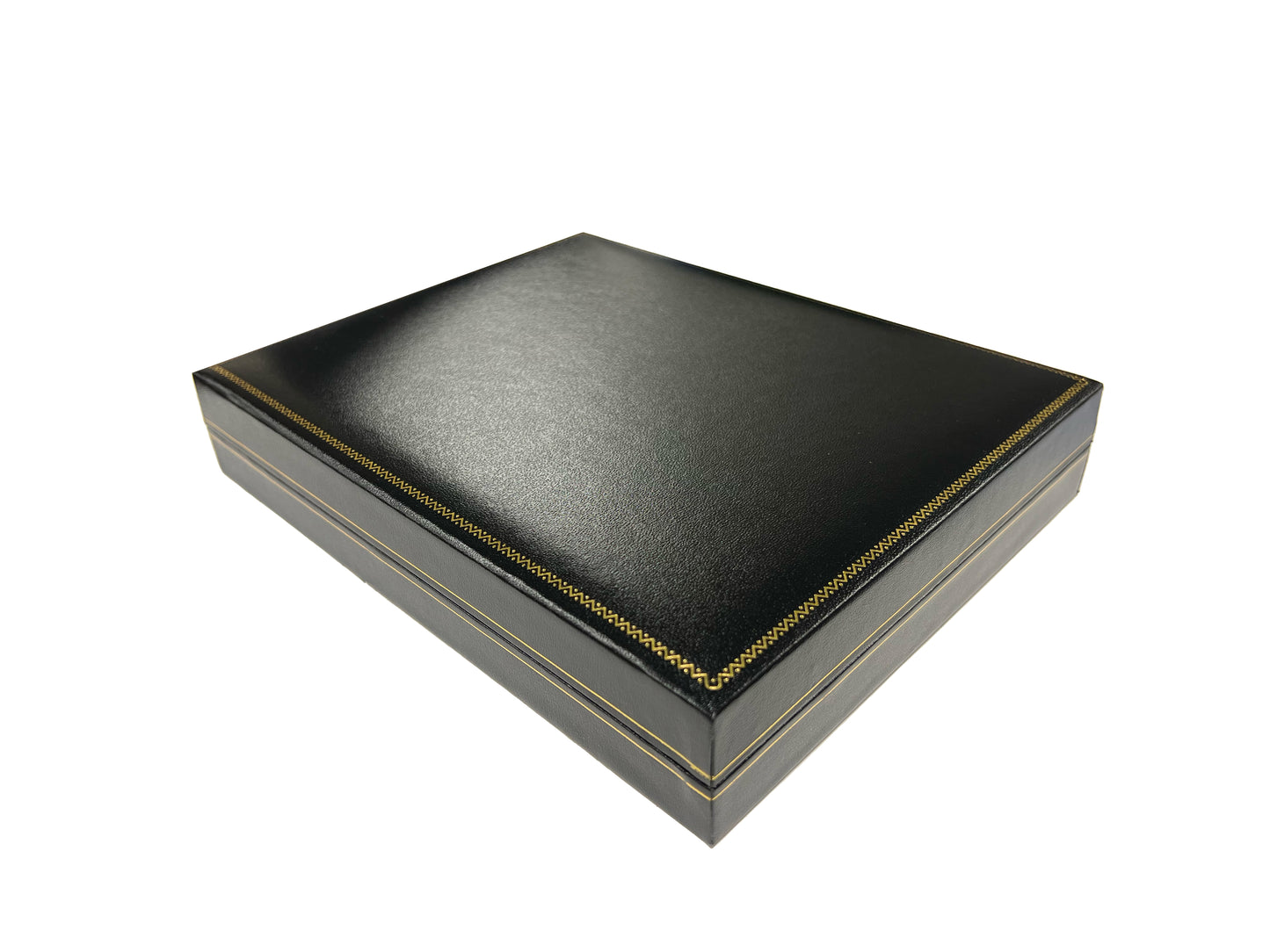 Large Leatherette Set Box - LA3 Black