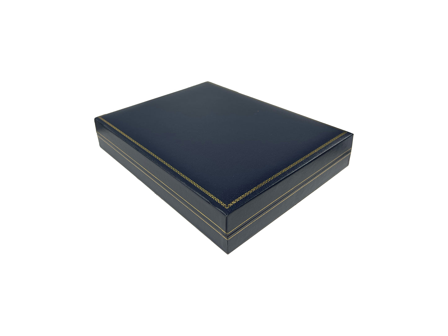 Large Leatherette Set Box - LA3 Blue