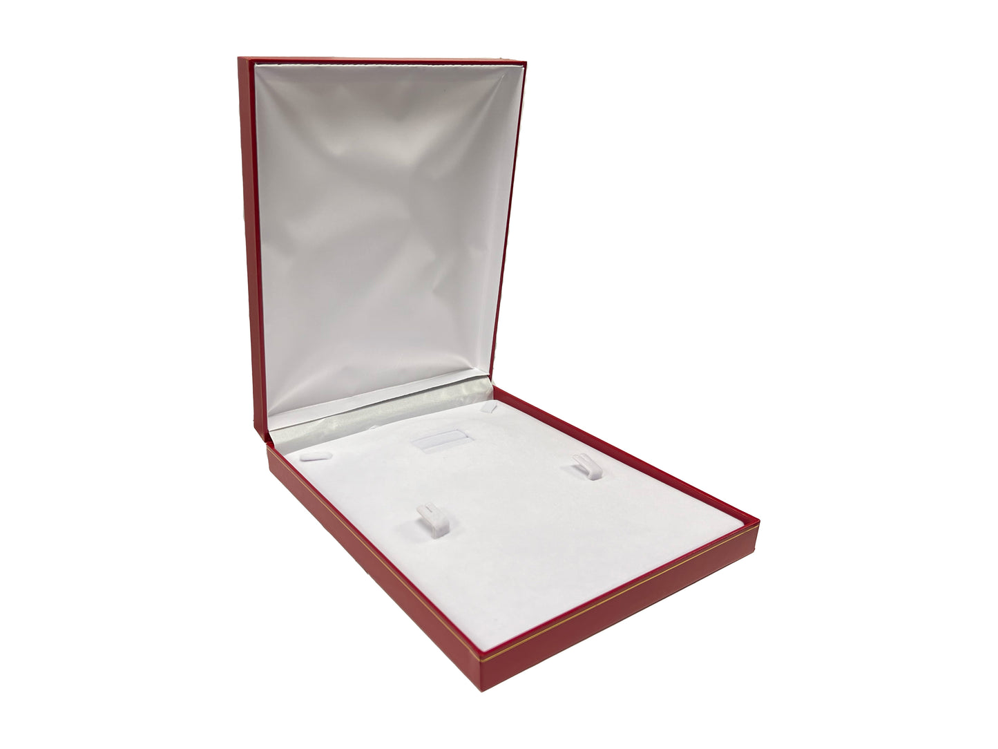 Large Leatherette Set Box - LA3 RED