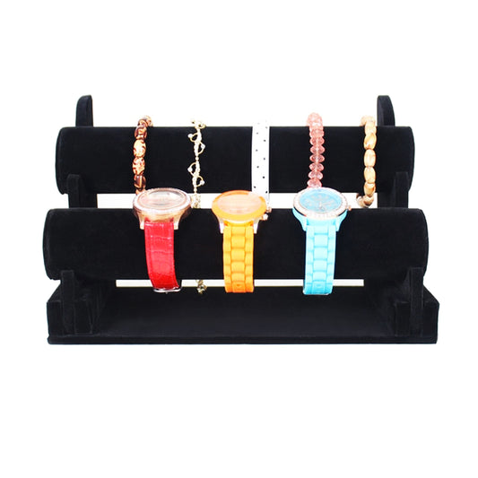 Velvet 2 Tier Bracelet Display - $15.50/each