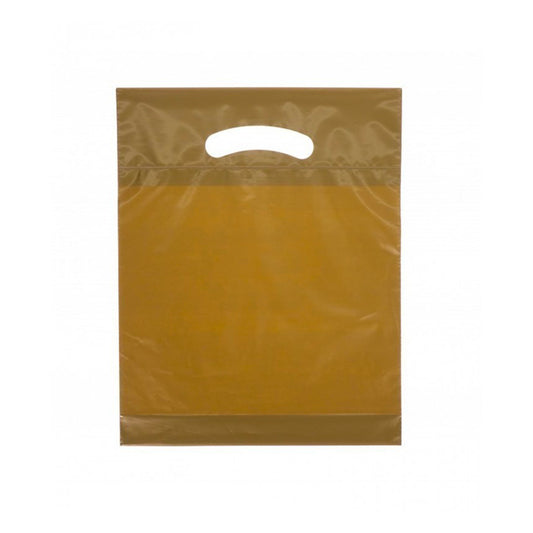 500 Boutique Die Cut Bags - Small - Gold