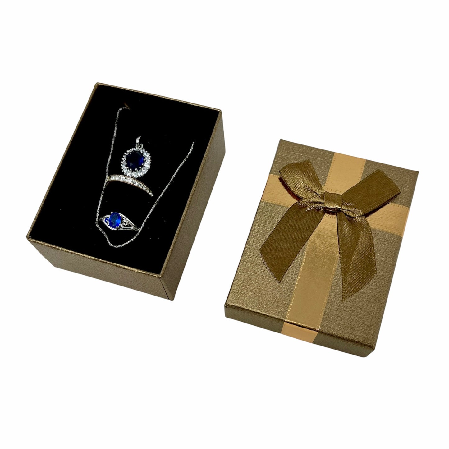 Exclusive Paper Pendant Set Box - Bronze - Pack of 24