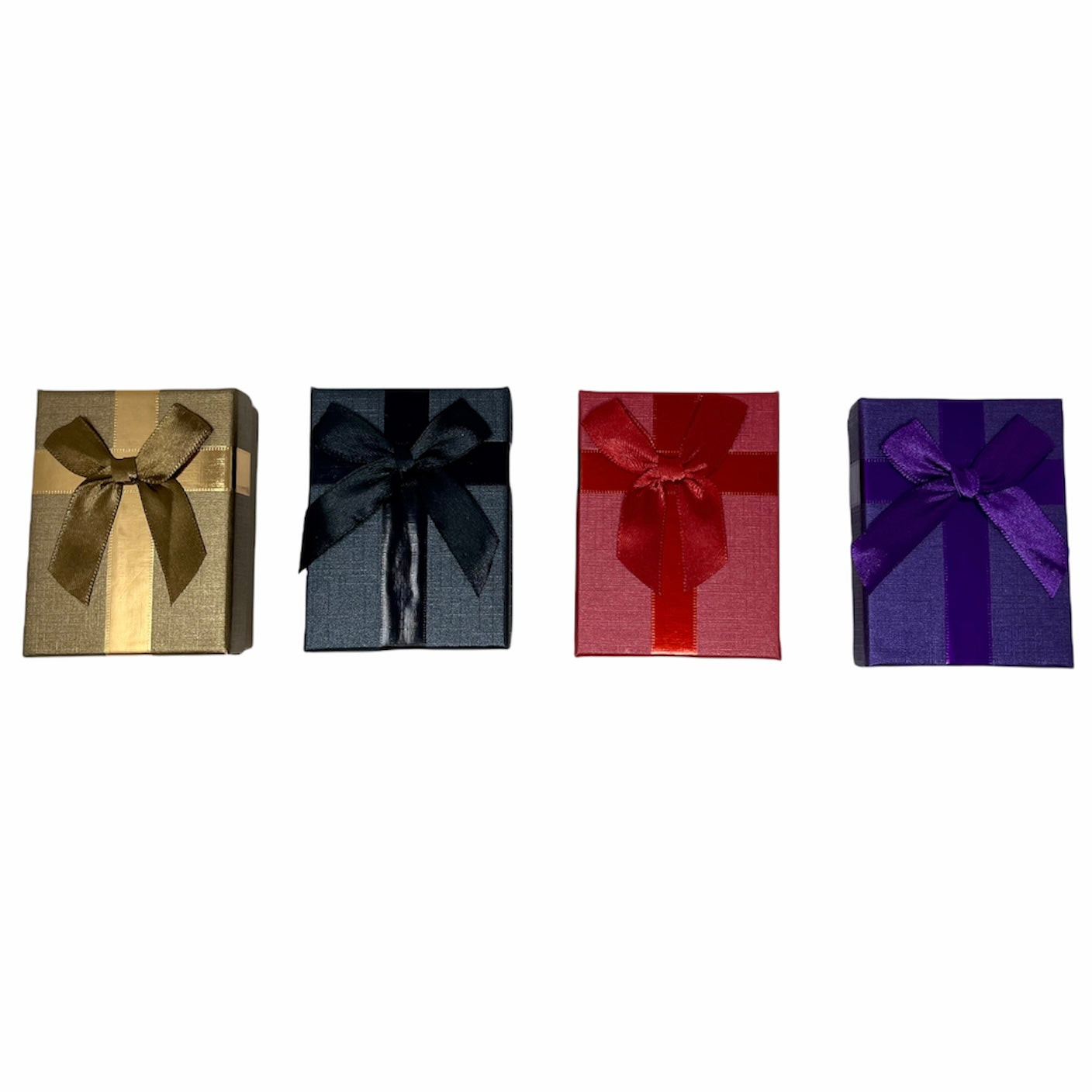 Exclusive Paper Pendant Set Box - Bronze - Pack of 24