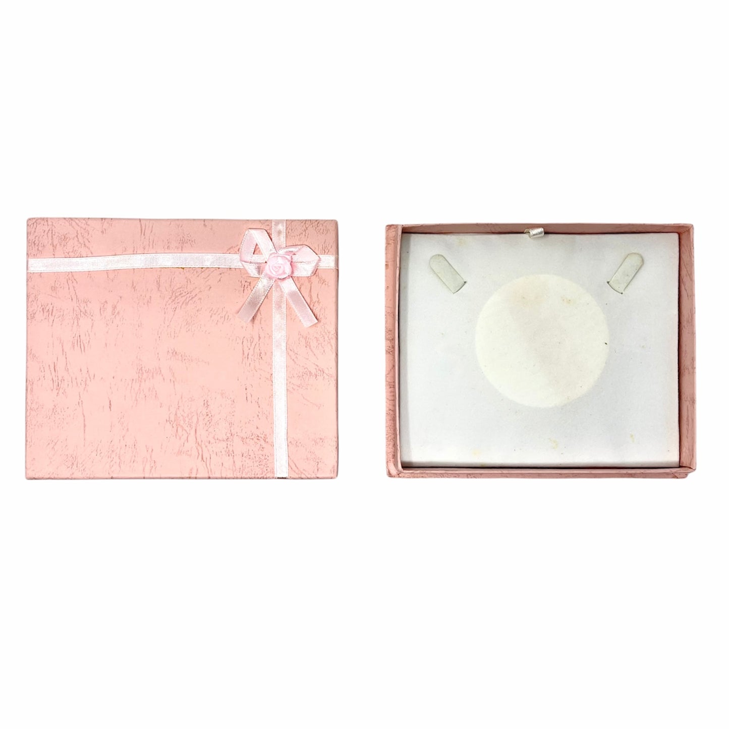 12 Pink Paper Necklace Boxes - $0.49/each - AS IS CLEARANCE