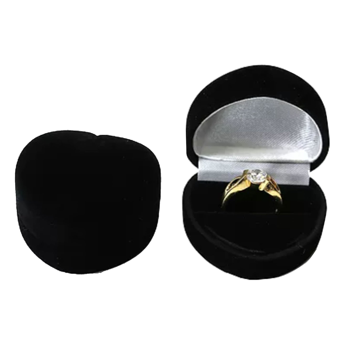 12 pcs - Heart Ring Jewellery Box  ($1.45 per piece)