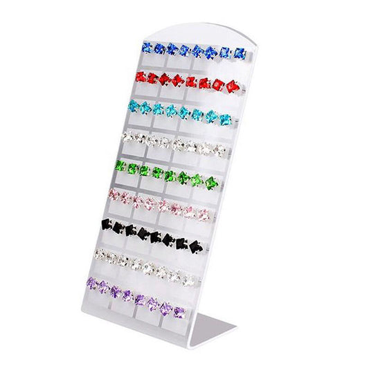 36 Compartment Acrylic Earring - $3.99/each