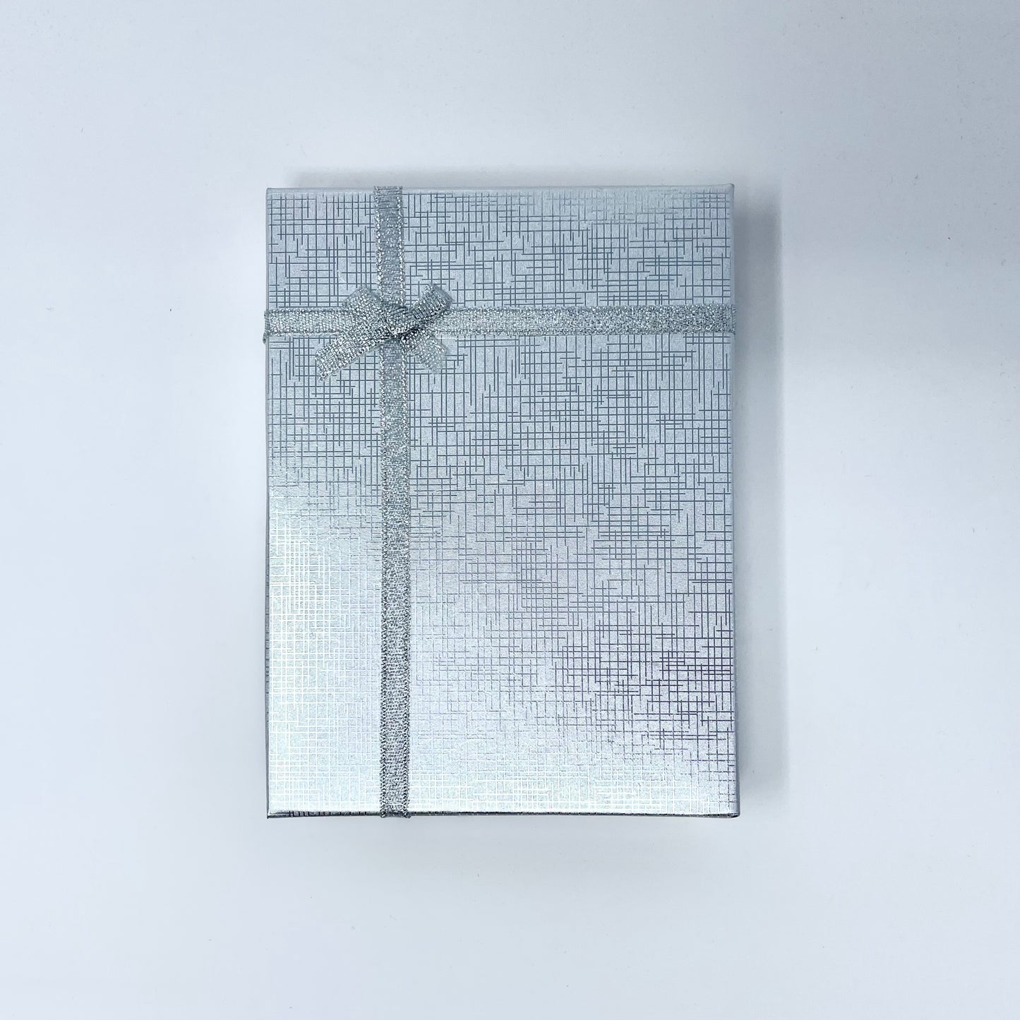 Paper Necklace Set Box - Silver